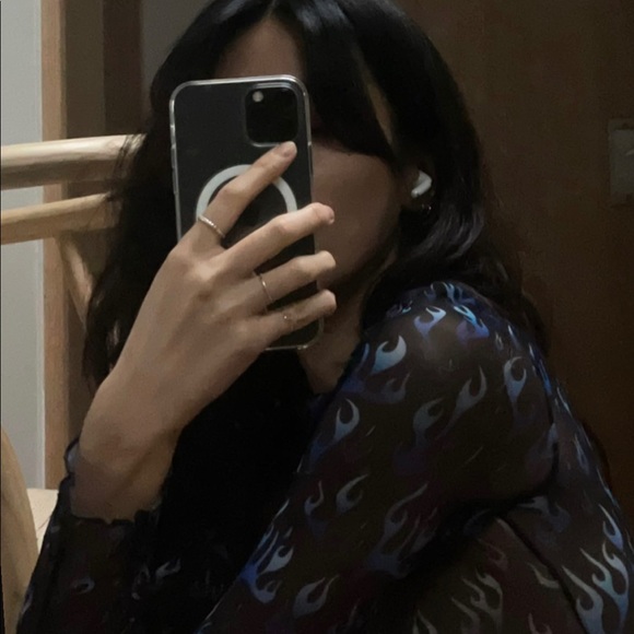 Unif Blue flame top - Picture 2 of 4